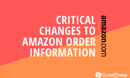 Critical Changes to Amazon Order Information