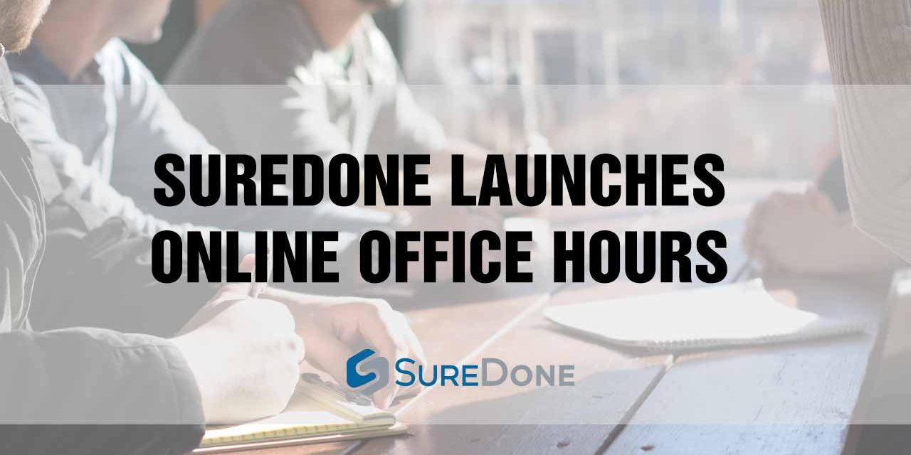 Announcing: SureDone Office Hours